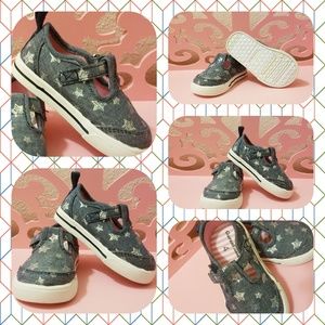 Baby Girl Star print Mary Jane's